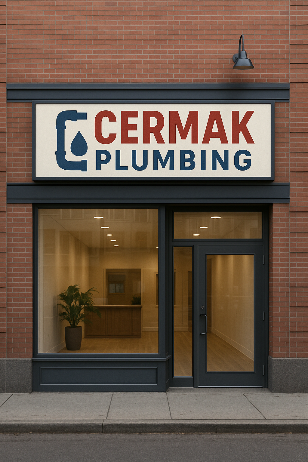 Cermak Plumbing storefront in Berwyn, IL